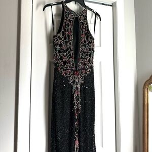 Vintage Sherri Hill Beaded Sequin Dress